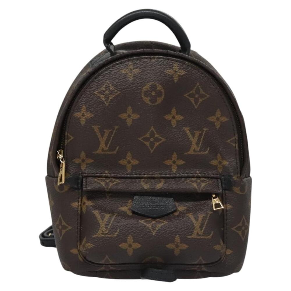 Louis Vuitton Monogram Palm Springs Mini Backpack Brown